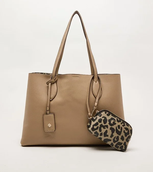 آن كلاين حقيبة يد آن كلاين بنقوش مع محفظة